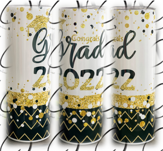 Grad 2022 20oz Skinny Tumbler