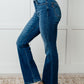 Hannah Mid Rise Thermal Bootcut Jeans