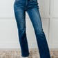 Hannah Mid Rise Thermal Bootcut Jeans