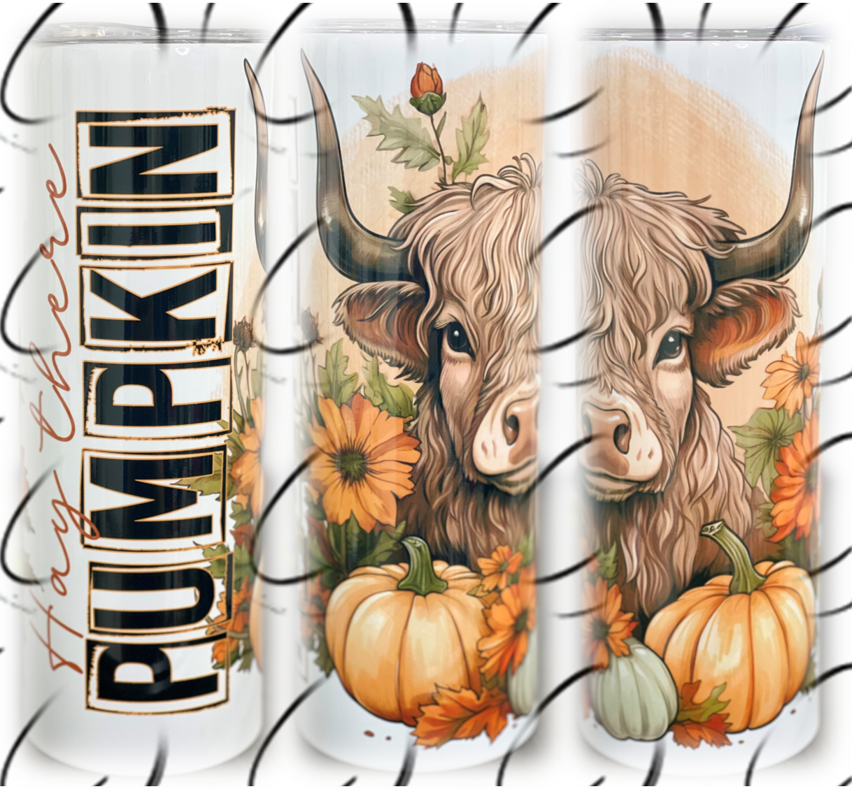 Hay There Pumpkin 20oz Skinny Tumbler