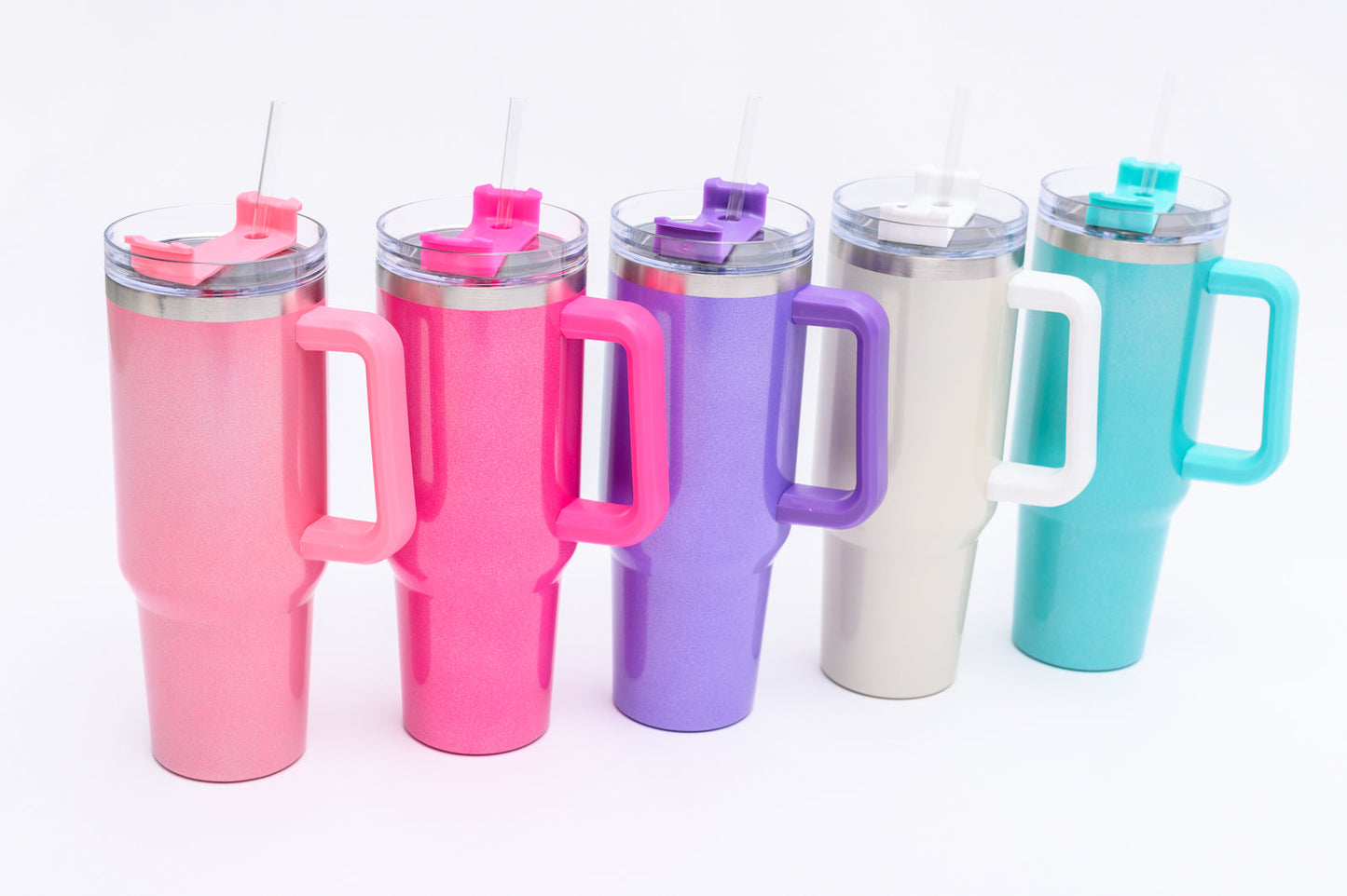 40 oz. Insulated Shimmer Tumbler in Five Colors