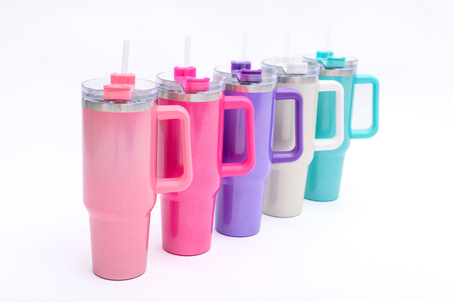 40 oz. Insulated Shimmer Tumbler in Five Colors