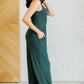 Hilary Wide Leg Jumpsuit in Green