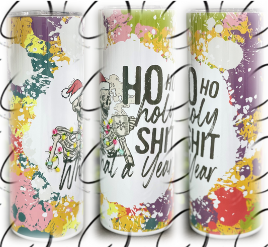 Ho, Ho, Holy S*** 20oz Skinny Tumbler