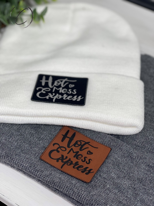 Hot Mess Express Patch Beanie