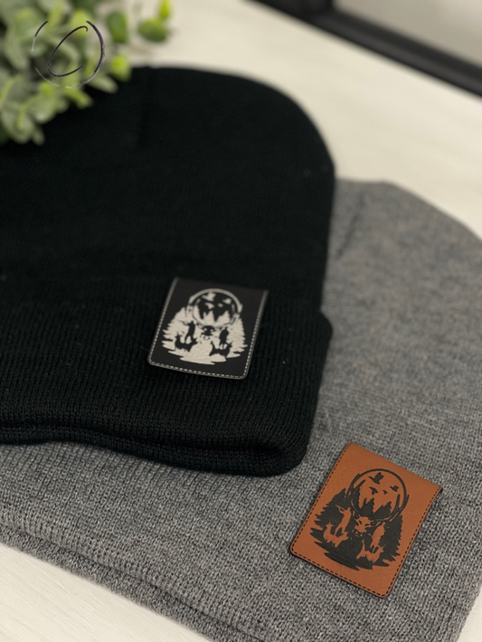 Hunting Cuff Patch Beanie