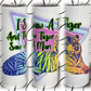 I Saw Tiger 20oz Skinny Tumbler