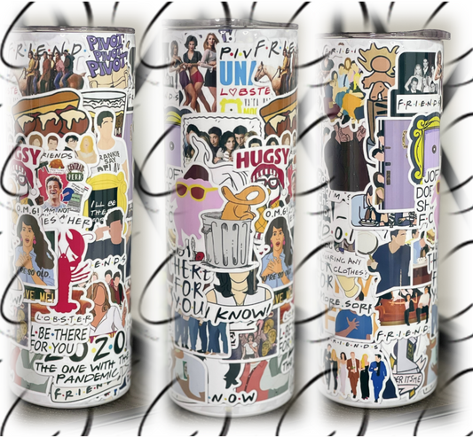 I'll Be There For You 20oz Skinny Tumbler