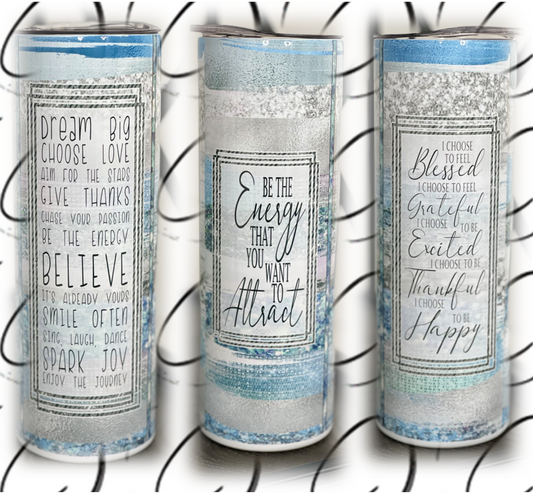 Inspiration 20oz Skinny Tumbler