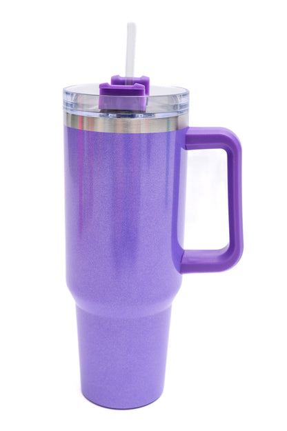 40 oz. Insulated Shimmer Tumbler in Five Colors