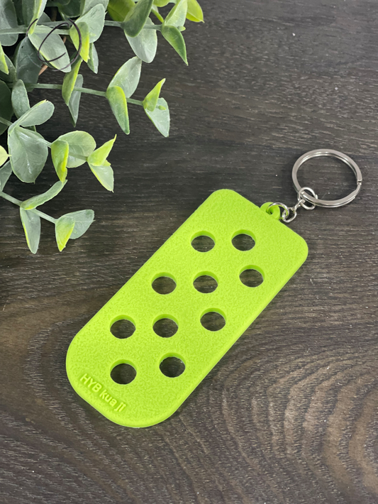 Charlie's Charm Green Keychain