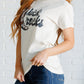 Kick Rocks Cowboy Boot Graphic Tee