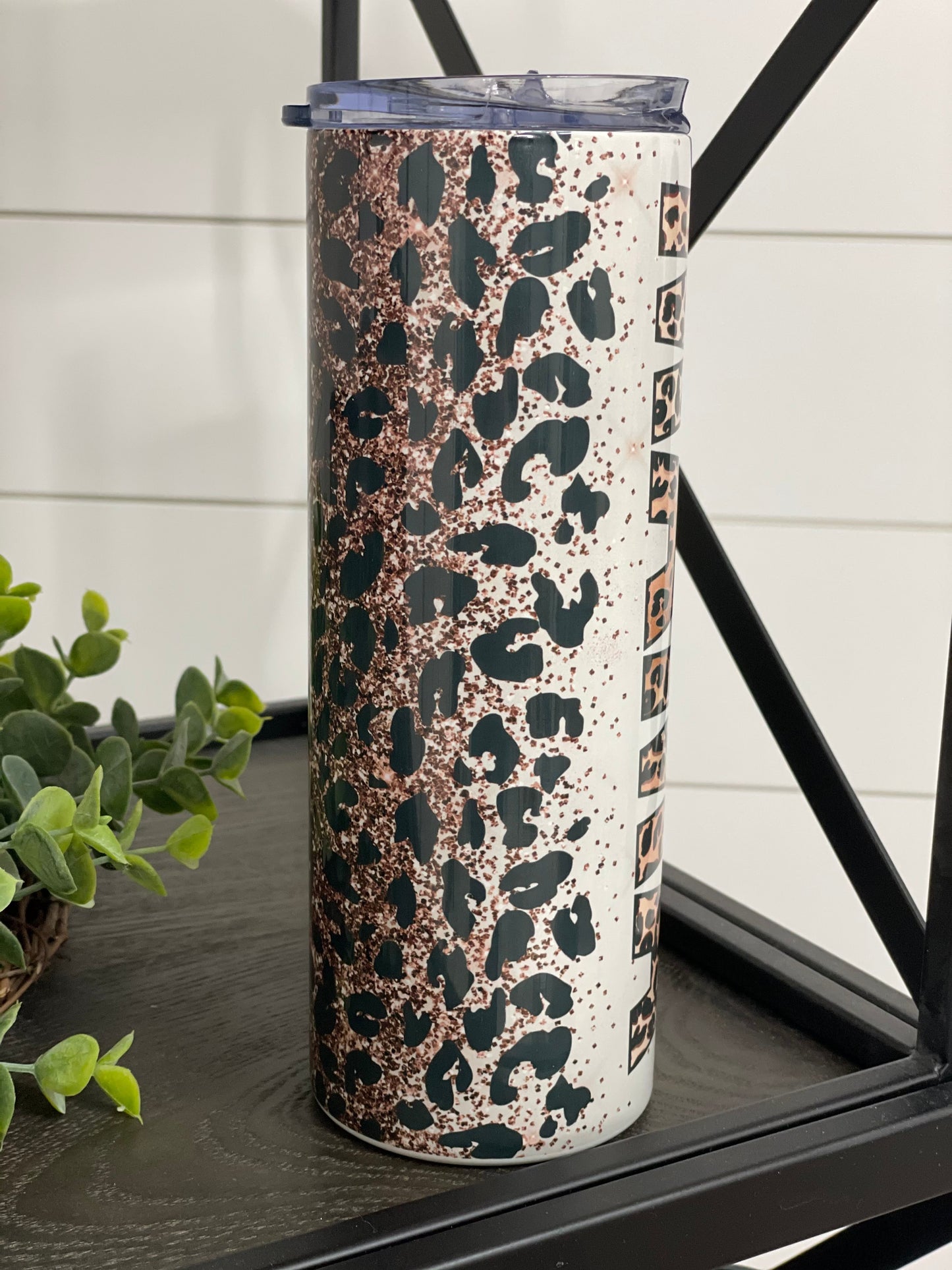 Leopard Mama 20oz Skinny Tumbler