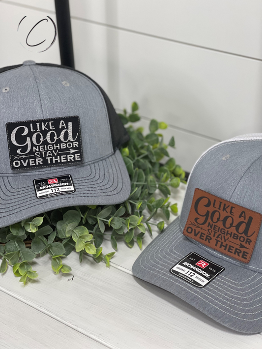 Adult Like A Good Neighbor Patch Snapback Hat