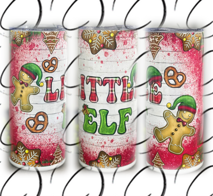 Little Elf 15oz Kids Skinny Tumbler