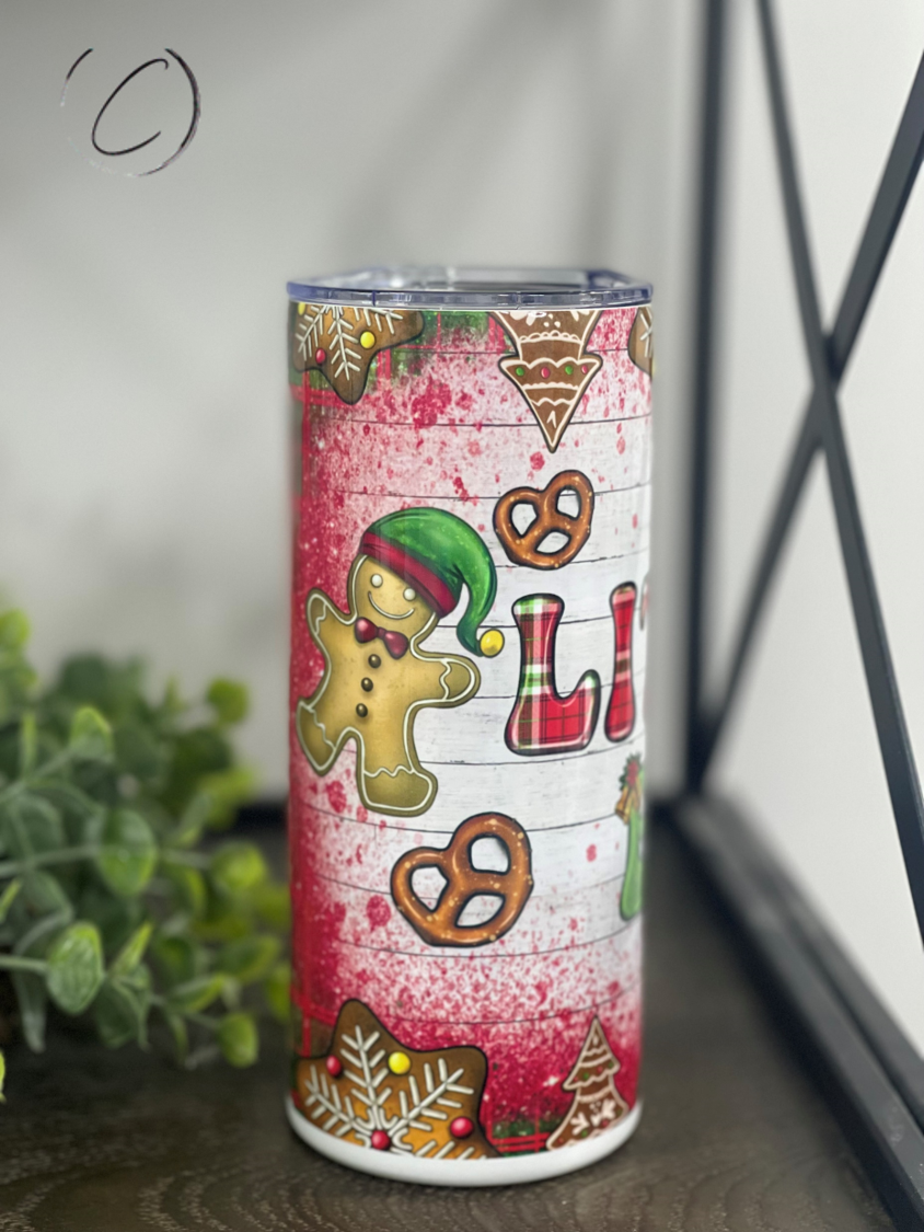 Little Elf 15oz Kids Skinny Tumbler