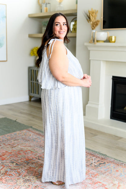 No More Grey Skies Maxi Dress