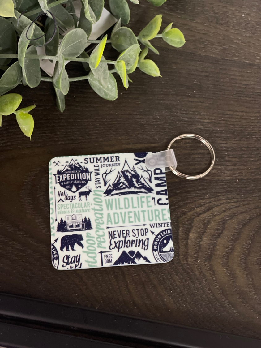 Outdoor Adventures Keychain