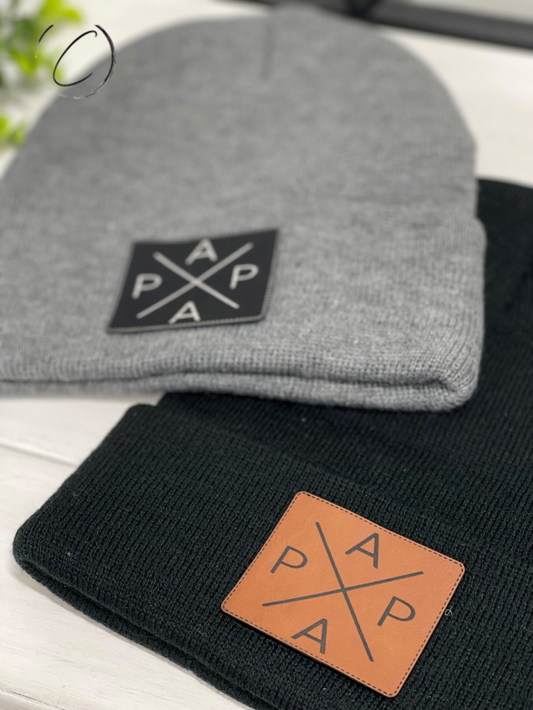 Papa X Patch Beanie