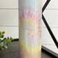 Pastel Tie Dye 20oz Shimmer Skinny Tumbler