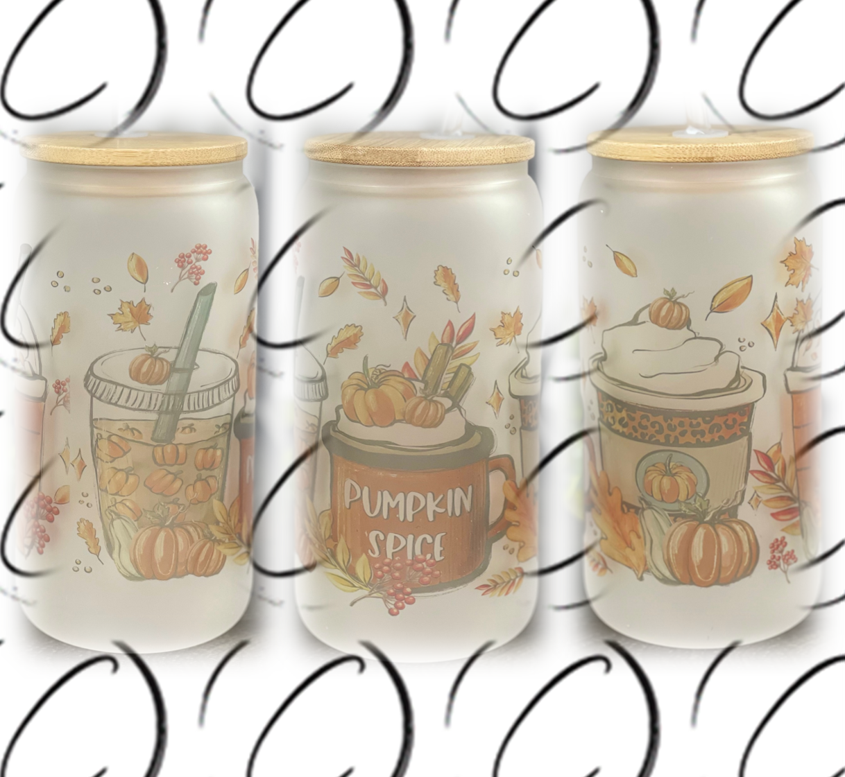 Pumpkin Spice Blends 16oz Libbey Glass