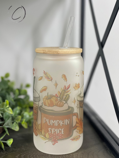 Pumpkin Spice Blends 16oz Libbey Glass