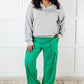 Race to Relax Cargo Pants in Emerald Green