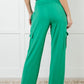 Race to Relax Cargo Pants in Emerald Green