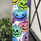 Rainbow Jack-o'-lanterns 20oz Skinny Tumbler