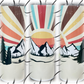 Retro Mountain Sunset 20oz Skinny Tumbler