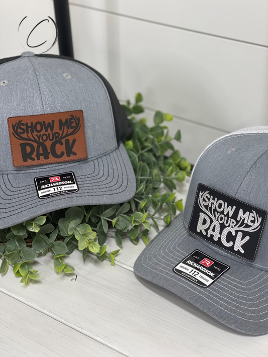 Adult Show Me Your Rack Patch Snapback Hat