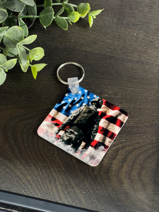 Soldier Keychain