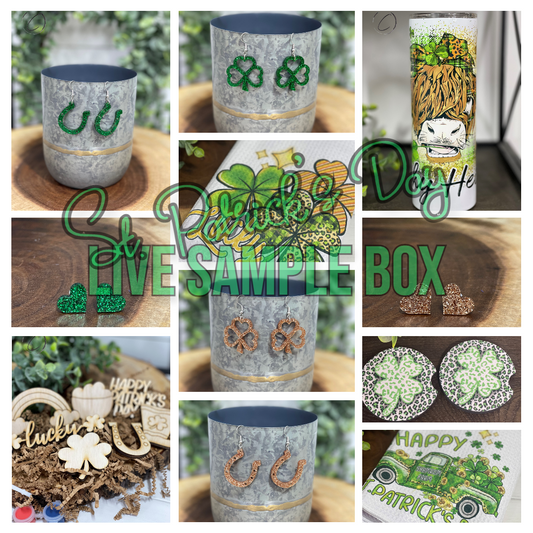 St. Patrick's Day Live Sample Box