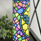 Stained Glass Bee 20oz Skinny Tumbler