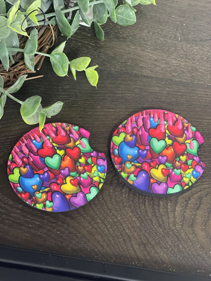 Sweet Hearts Coaster Set