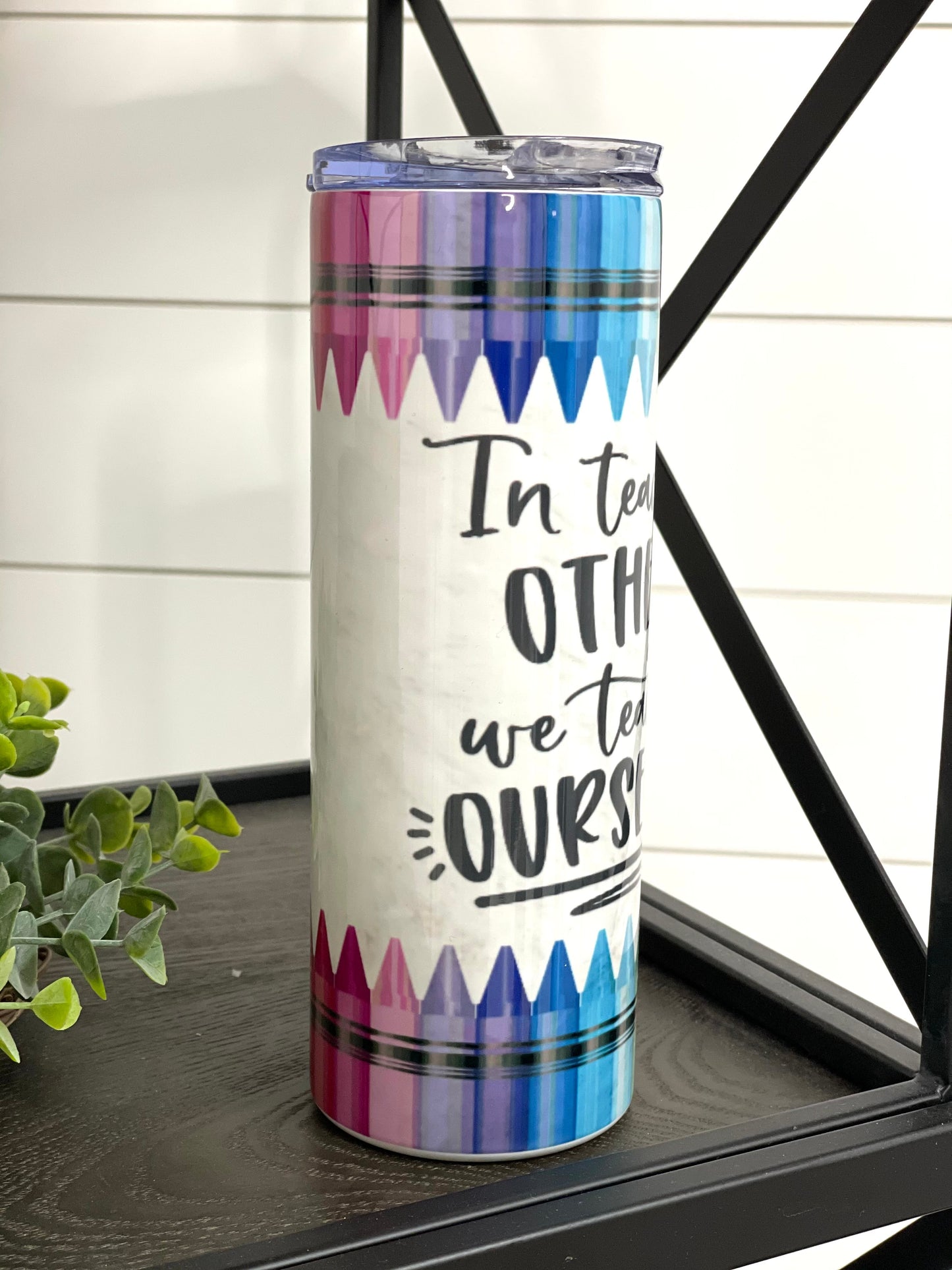 Teaching Teachers 20oz Skinny Tumbler