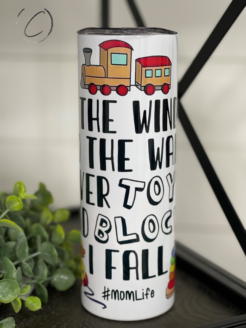 Toys & Blocks I Fall 20oz Skinny Tumbler