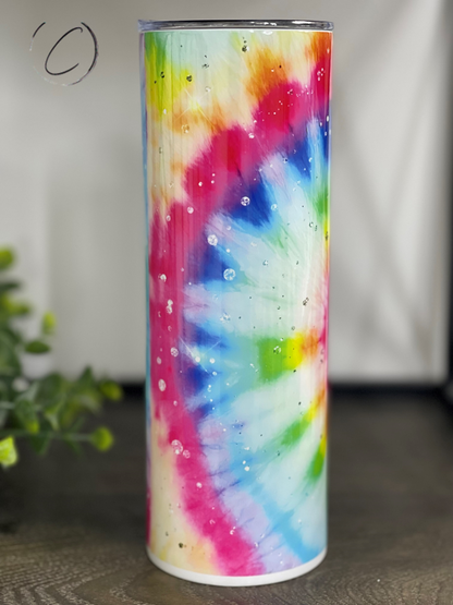 Traditional Tie Dye 20oz Skinny Tumbler