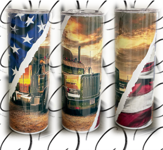 Trucker 20oz Skinny Tumbler