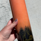 Forest Fog 20oz UV Orange Skinny Tumbler