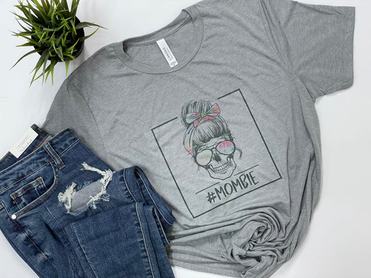 Vintage #MOMBIE Graphic Tee