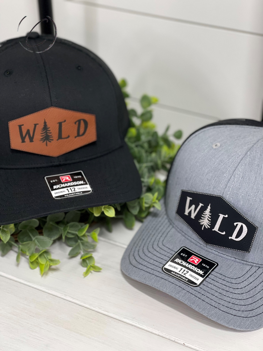 Adult Wild Hexagon Patch Snapback Hat