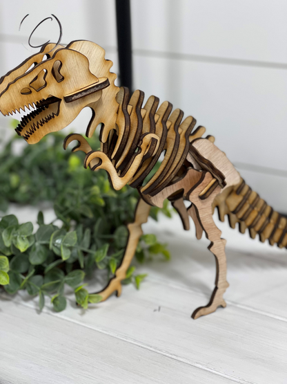 Wood 3D Dinosaur Puzzle Volume 1