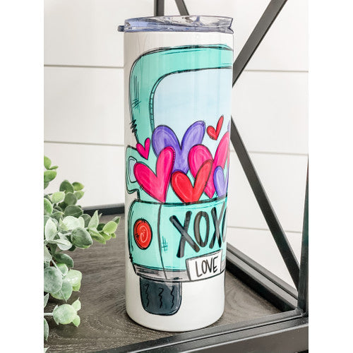 XOXO Truck 20oz Skinny Tumbler