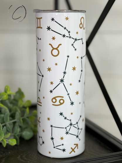 Zodiac 20oz Skinny Tumbler