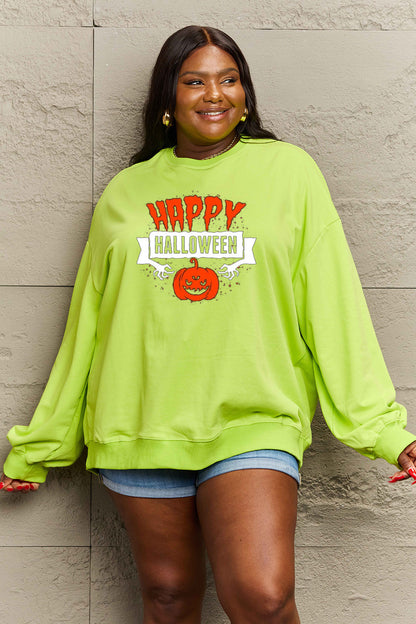 Happy Halloween Graphic Sweatshirt