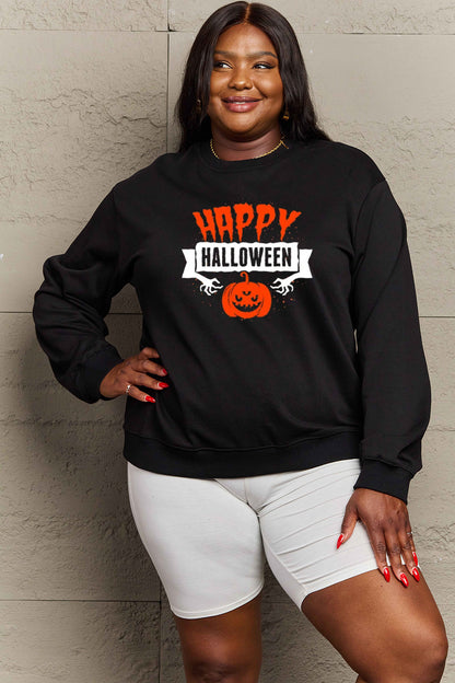 Happy Halloween Graphic Sweatshirt