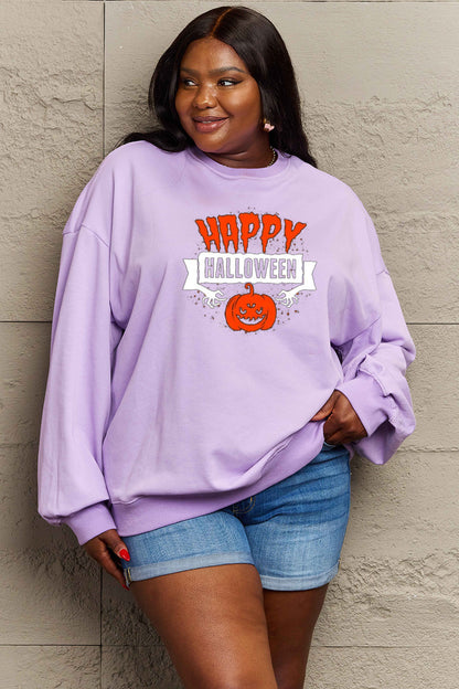 Happy Halloween Graphic Sweatshirt