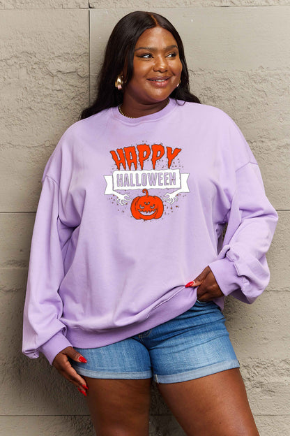 Happy Halloween Graphic Sweatshirt