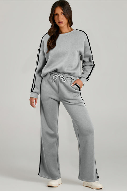 Long Sleeve Top and Pants Active Set